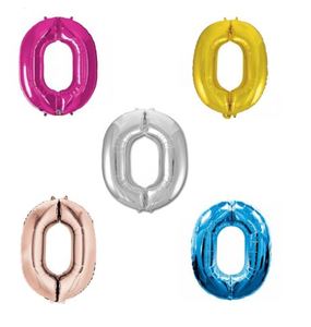 בלון ספרה 0 "34 - צבעים לבחירה
