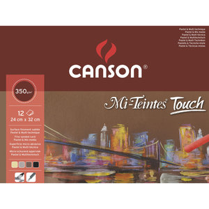 בלוק כנסון 350גר MI-TEINTES TOUCH 29.7/42 CANSON