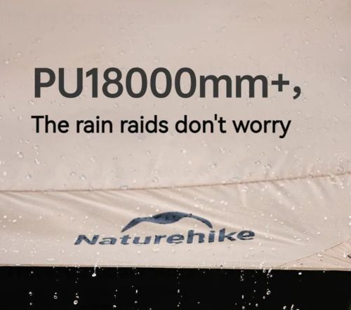 ציליה לקמפינג ולשטח ענקית להגנה מפני השמש  NATUREHIKE Cloud Skies
