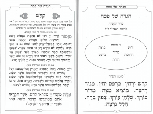 הגדה של פסח בכריכה רכה