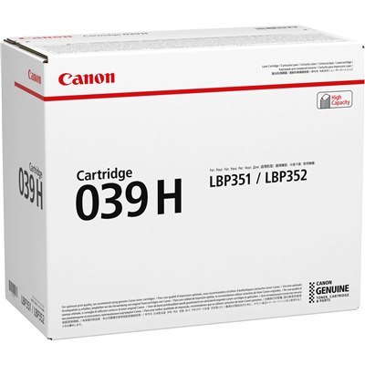 טונר שחור מקורי Canon CRG039H קנון