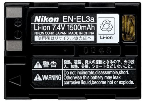 סוללה מקורית למצלמה Nikon EN-EL3A