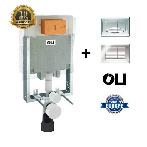 OLI80 | ניאגרה סמויה OLI לקיר בלוקים | כולל לחצן |