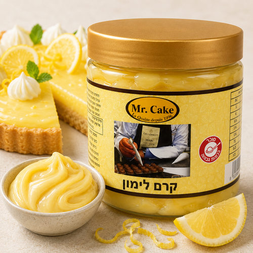 קרם לימון 500 גרם
