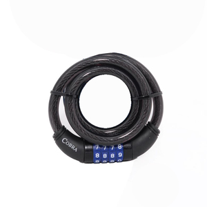 מנעול לאופניים עם קוד (קומבינציה) COBRA TONYON, 12x1000mm