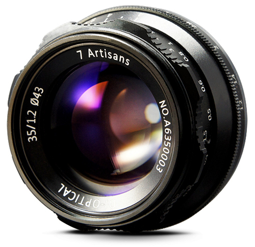 7Artisans 35mm F1.2 for eos-M