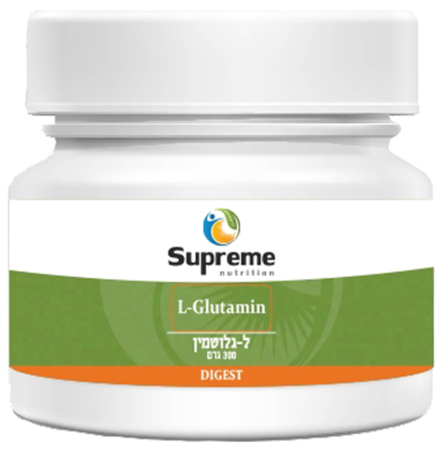 אבקת ל-גלוטמין סופרים נוטרישיין 300 גרם - Supreme Nutrition L-Glutamin Powder