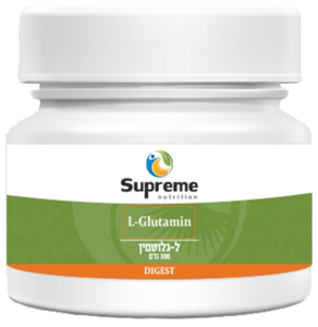אבקת ל-גלוטמין סופרים נוטרישיין 300 גרם - Supreme Nutrition L-Glutamin Powder