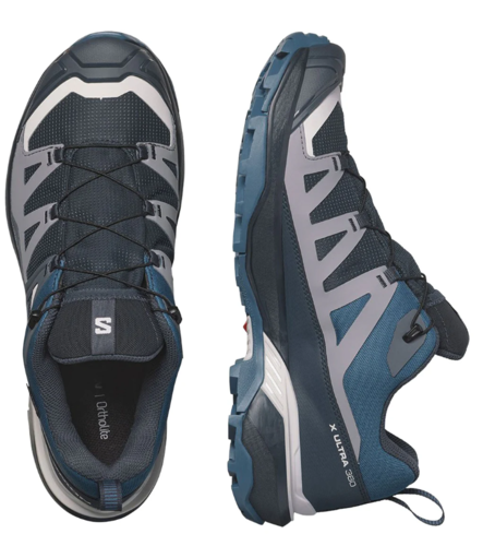 נעלי טיולים לגבר Salomon X Ultra 360 Gtx Carbon/India גברים