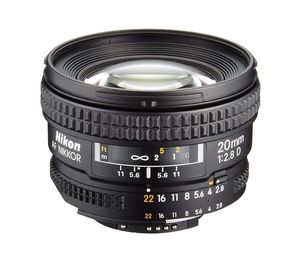 NIKON AF NIKKOR 20MM F/2.8D רשמי