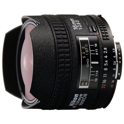 עדשת ניקון מקצועית Nikon 16mm f/2.8 D AF