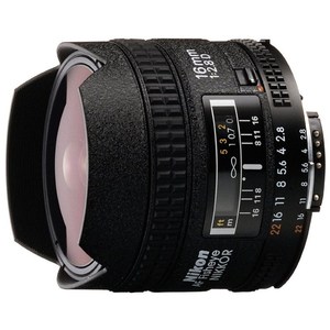 עדשת ניקון מקצועית Nikon 16mm f/2.8 D AF