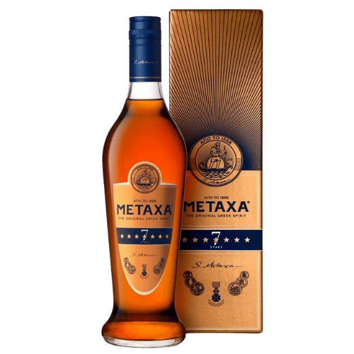 ברנדי מטאקסה 7 כוכבים עם קופסא 