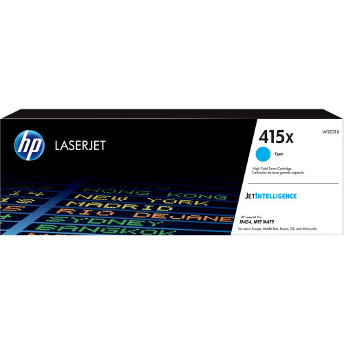 טונר צ'יאן (כחול) מקורי    HP 415X W2031X