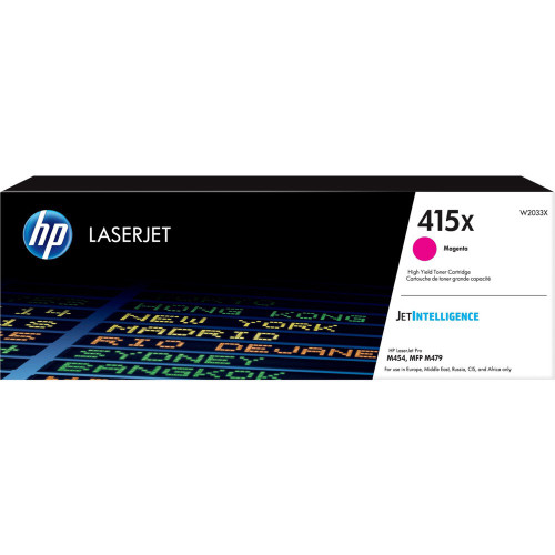 טונר מג'נטה (אדום) מקורי    HP 415X W2033X