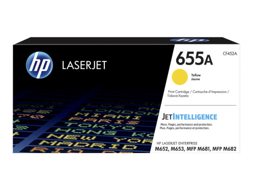 טונר צהוב מקורי    HP 655A CF452A