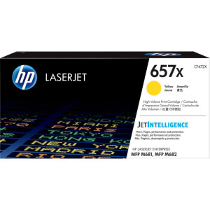 טונר צהוב מקורי    HP  657X CF472X