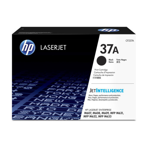 טונר שחור מקורי    HP 37A CF237A