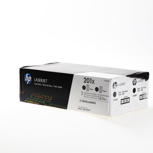 זוג טונרים שחור מקורי    HP 201X CF400XD