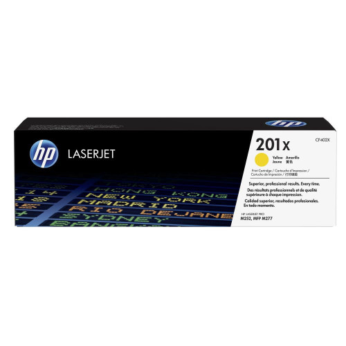 טונר צהוב מקורי    HP 201X CF402X