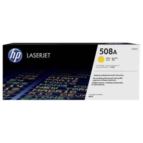 טונר צהוב מקורי    HP 508A CF362A