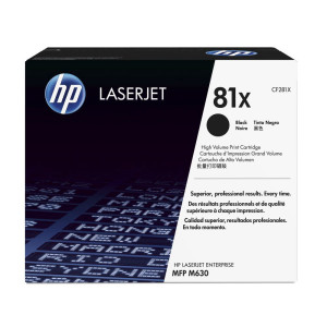 טונר שחור מקורי    HP 81X CF281X