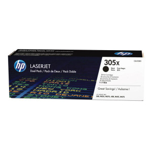 זוג טונרים שחור מקורי    HP  CE410XD