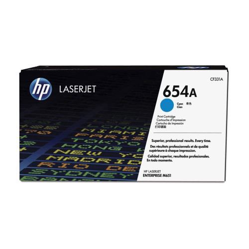 טונר צ'יאן (כחול) מקורי    HP 654A CF331A