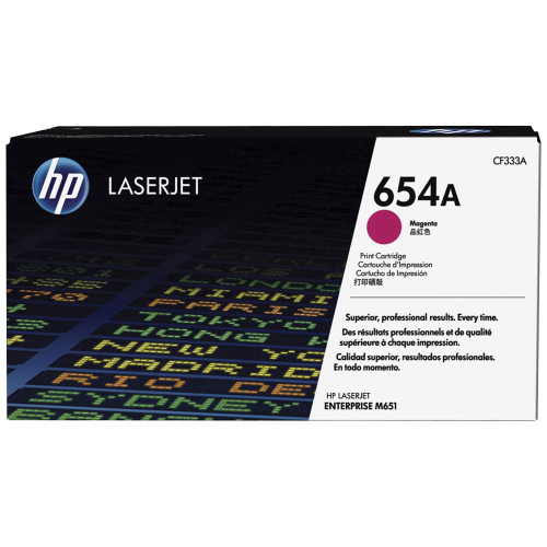 טונר מג'נטה (אדום) מקורי    HP 654A CF333A