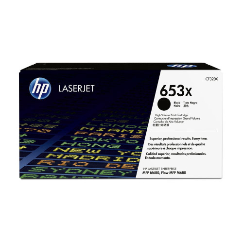 טונר שחור מקורי    HP 653X CF320X