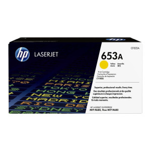 טונר צהוב מקורי    HP 653A CF322A
