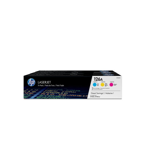 מארז טונרים צבעוני מקורי    HP 126A CF341A