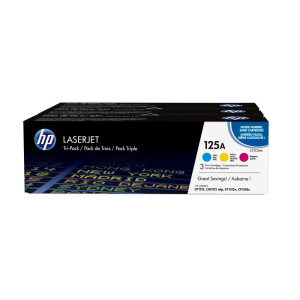 מארז טונרים צבעוני מקורי    HP 125A CF373AM