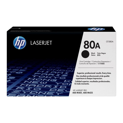 טונר שחור מקורי    HP 80A CF280A