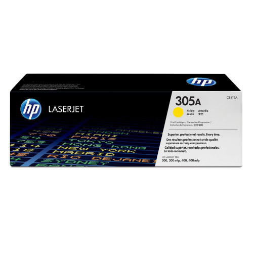 טונר צהוב מקורי    HP 305A CE412A