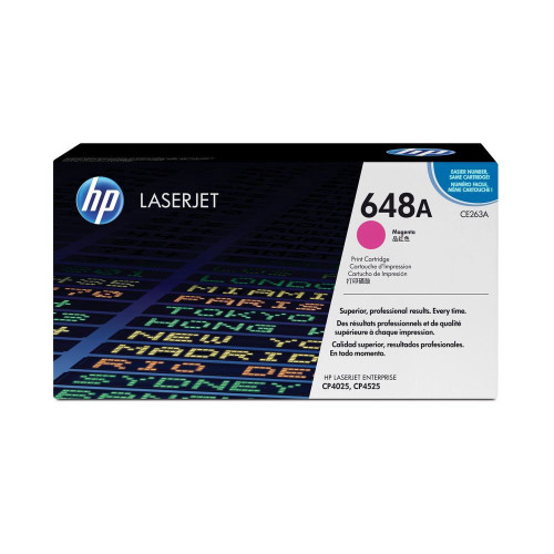 טונר מג'נטה (אדום) מקורי    HP 648A CE263AC