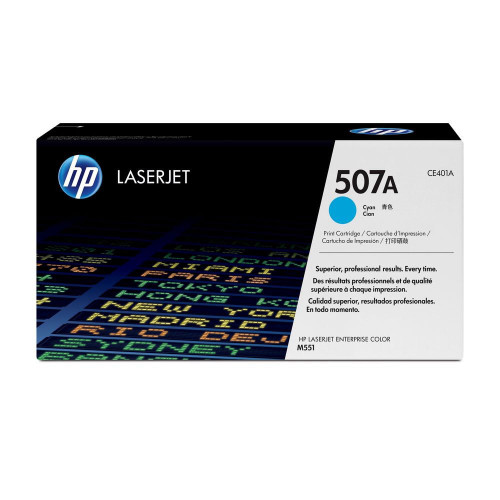 טונר צ'יאן (כחול) מקורי    HP 507A CE401A