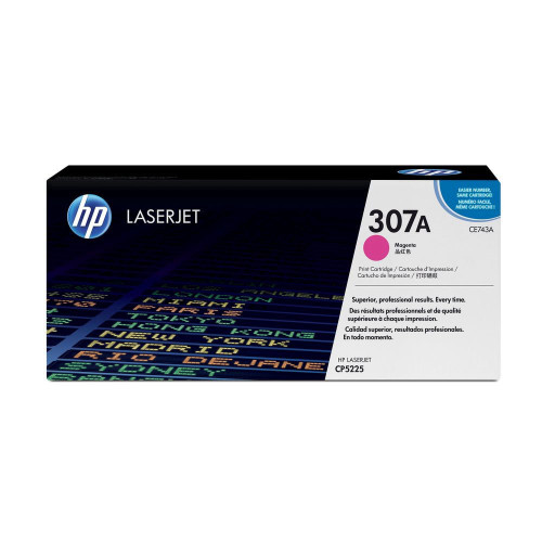 טונר מג'נטה (אדום) מקורי    HP 307A CE743A