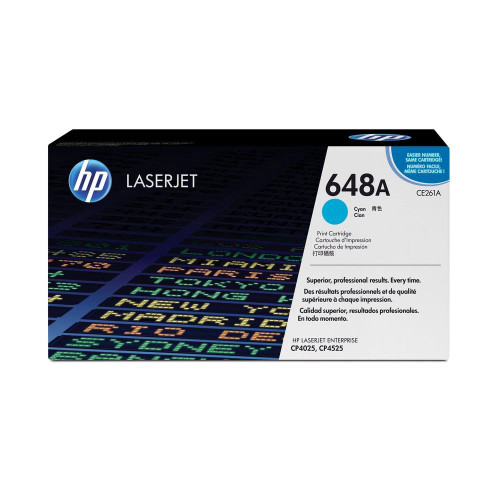 טונר צ'יאן (כחול) מקורי    HP 648A CE261A