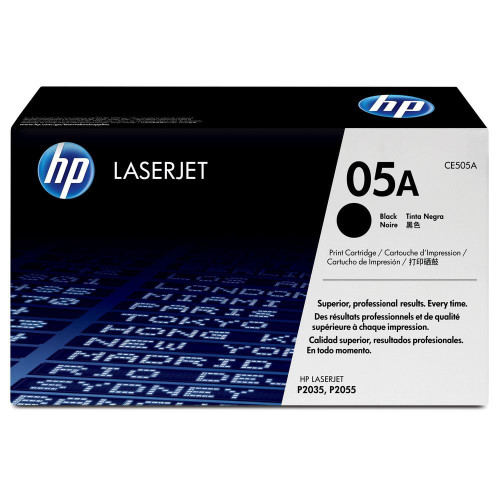 טונר שחור מקורי    HP 05A CE505A