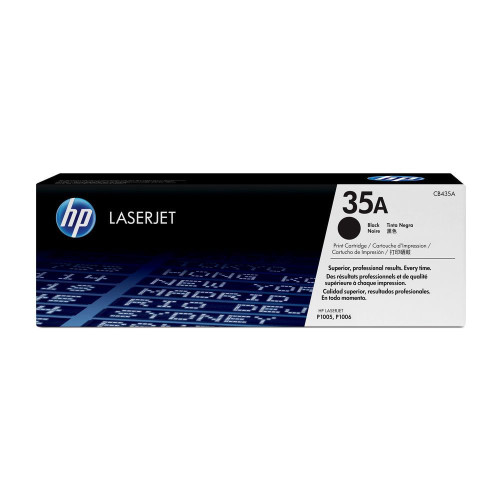 טונר שחור מקורי    HP 35A CB435A