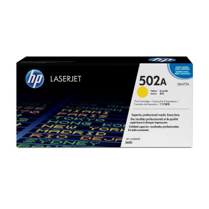 טונר צהוב‎ מקורי    HP 502A Q6472A