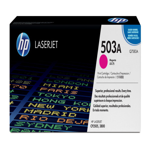 טונר מג'נטה (אדום) מקורי    HP 503A Q7583A