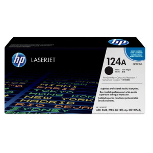 טונר שחור מקורי    HP 124A Q6000A