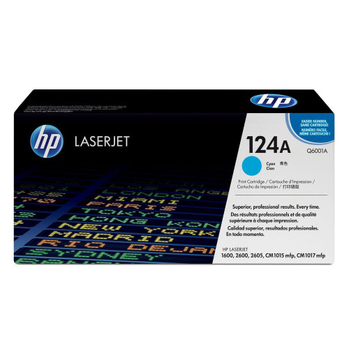 טונר צ'יאן (כחול) מקורי    HP 124A Q6001A