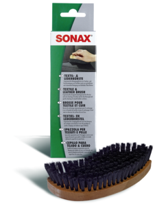 מברשת לניקוי ריפודים ועור SONAX LEATHER&TEXTIL