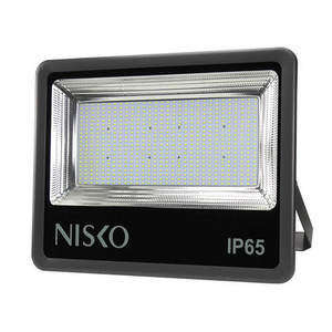 פנס הצפה לד שחור IP65 300W SMD-SHARP אור קר Nisko