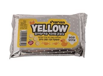 בצק סוכר צהוב 250 גרם