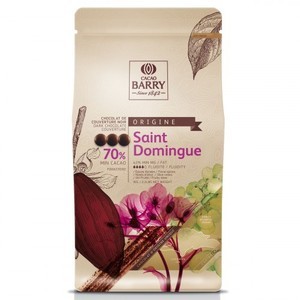 שוקולד ברי מריר 70% 1ק״ג Saint Domingue - *ארוז בשקית מיסטר קייק* 