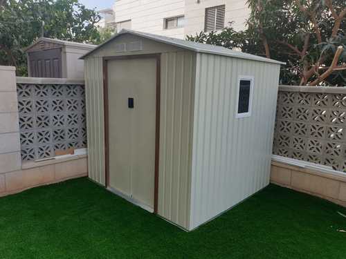 מחסן מתכת פרמיום דגם 2.13X1.91 Garden Top T76 
